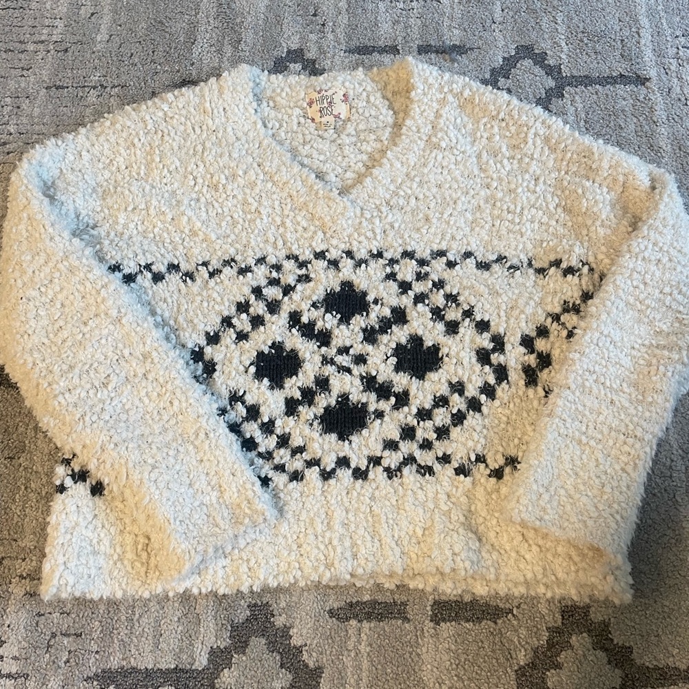 Fuzzy Knit Sweater